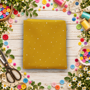 Dapple Dot Butterscotch Fat Quarter