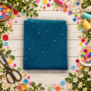 Dapple Dot Oxford Blue Fat Quarter